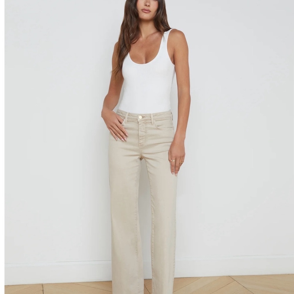 L'AGENCE Scottie Wide Leg Jeans